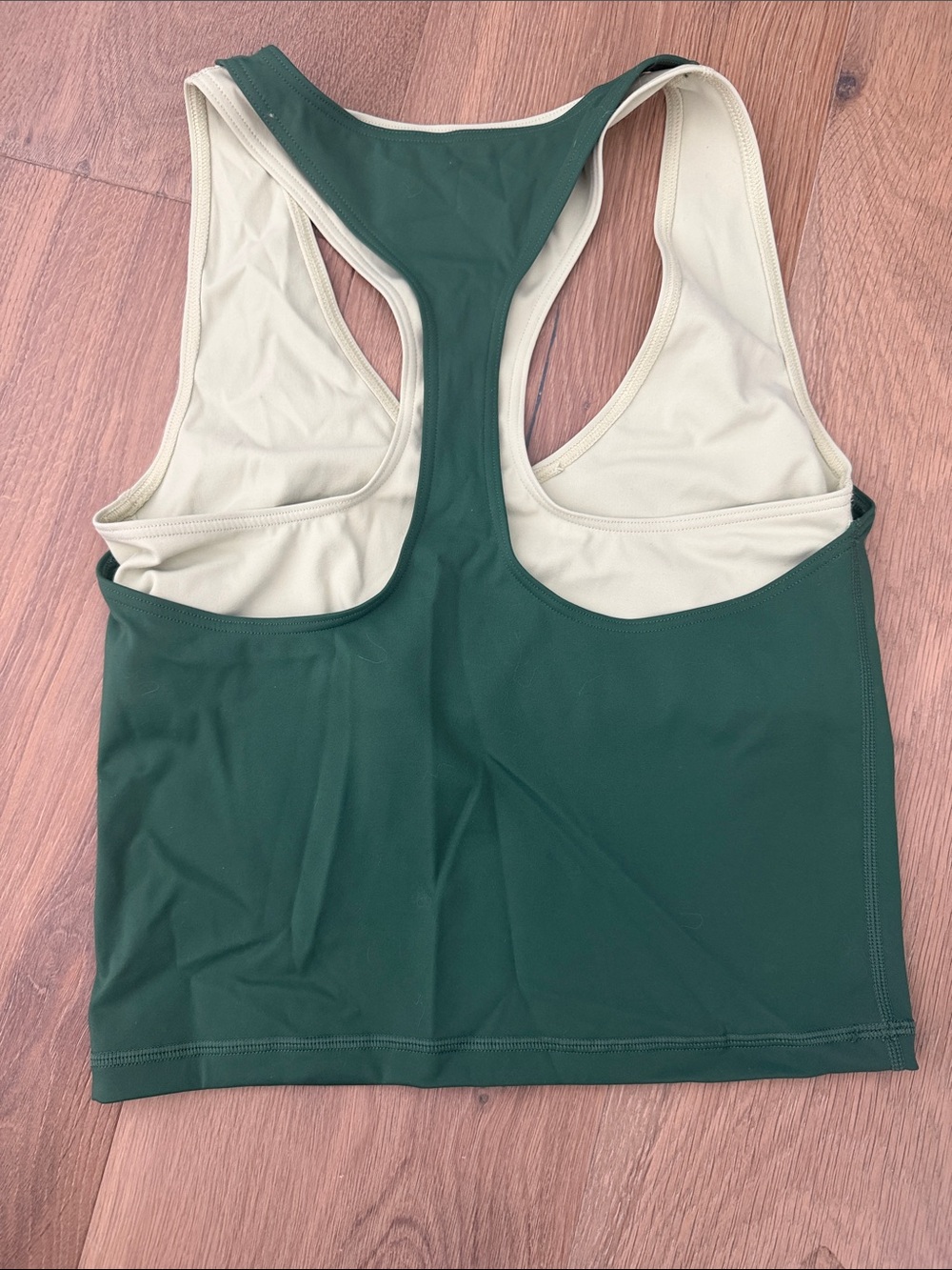 NWOT SET Active Sportbody Sporty Gym Tank & Shorts in Lawn - Picture 6 of 9